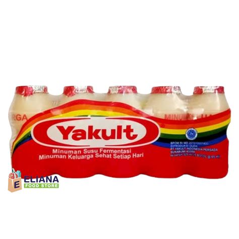 YAKULT PER PACK (5 bottles in 1 pack) .